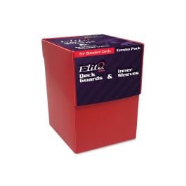 Elite 2 Deck Guards and Inner Sleeves - Red BCW