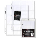 BCW 9 Pocket Page - 20 pack