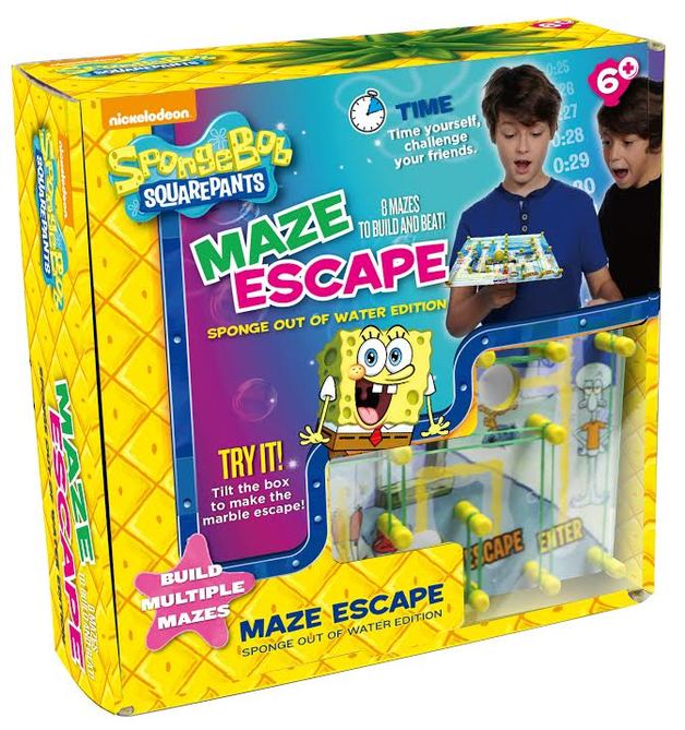 Spongebob Maze Escape Game