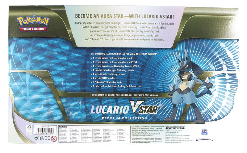 Pokemon Lucario VStar Premium Collection Box