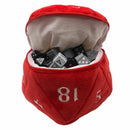D20 Plush Dice Bag