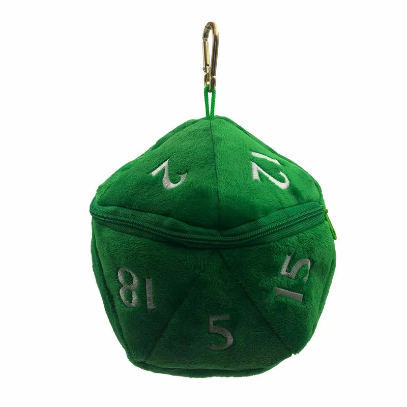 D20 Plush Dice Bag
