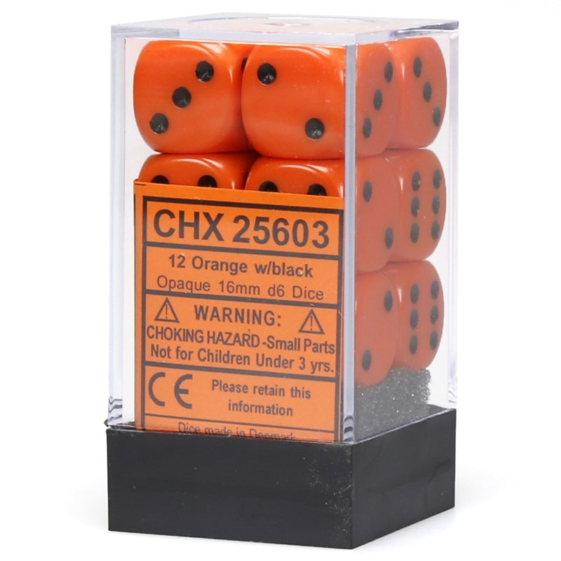 Chessex 12-Die Set - Opaque