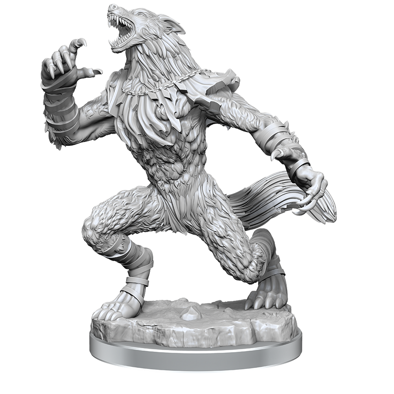D&D Unpainted Miniature MTG Arlinn Kord & Tovolar