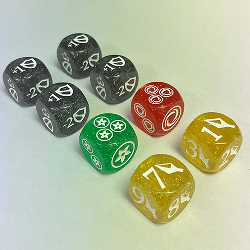 Flesh and Blood Dice Set 8pc 25mm