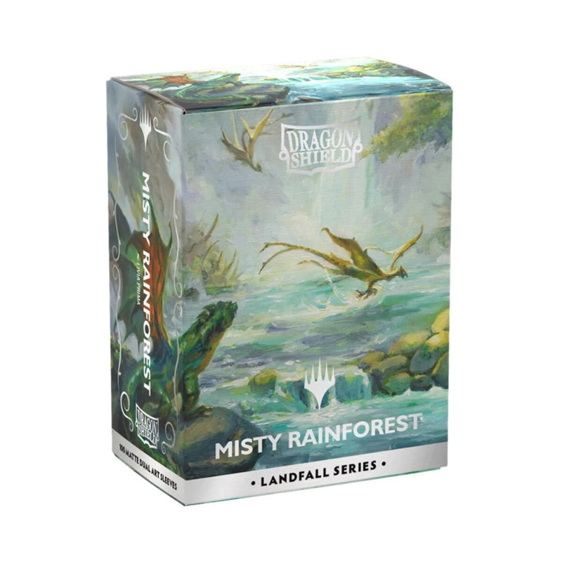 DS Sleeves (100) Matte Dual Art - (MTG Landfall Series)