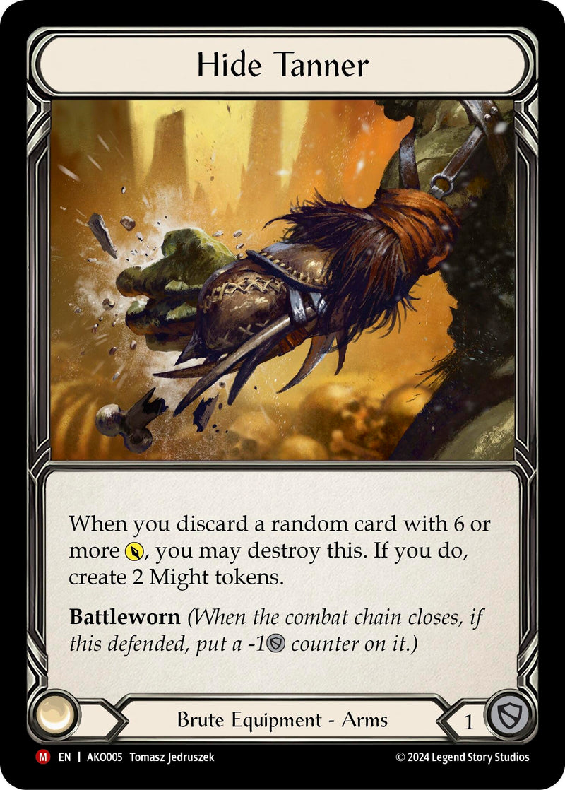 Hide Tanner [AKO005] (Armory Deck: Kayo)  Rainbow Foil