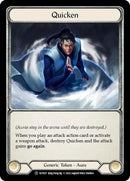Quicken [1HT027] (History Pack 1 Dorinthea Blitz Deck)
