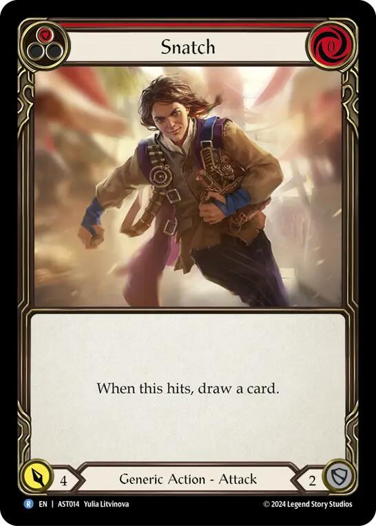 Snatch (Red) [AST014] (Armory Deck: Aurora)