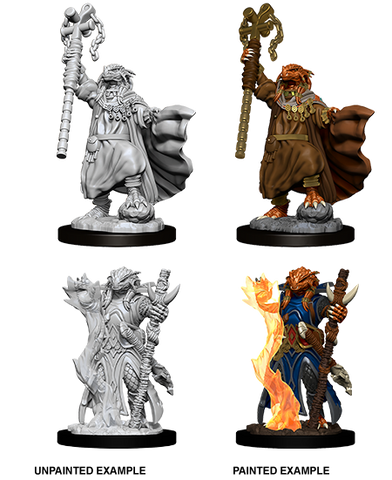 D&D Nolzurs Marvelous Unpainted Miniatures - Dragonborn Sorcerer