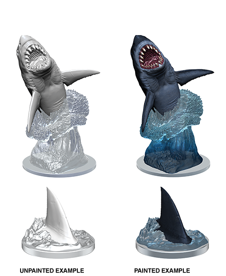 D&D Nolzurs Marvelous Unpainted Miniatures - Shark