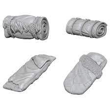 WizKids Deep Cuts Unpainted Miniatures Bedrolls