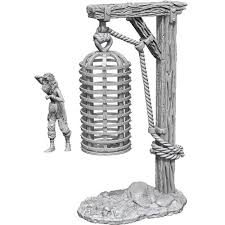 D&D Deep Cuts Unpainted Miniatures Hanging Cage