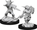 D&D Miniature Figurine - Goblin Rogue & Goblin Bard