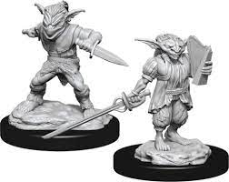 D&D Miniature Figurine - Goblin Rogue & Goblin Bard
