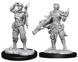 Starfinder Deep Cuts Unpainted Miniatures Human Mechanic