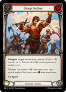 Sharp Incline (Red) [AHA013] (Armory Deck Origins: Hala)