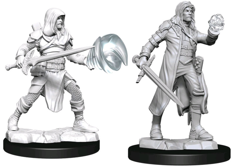 D&D Nolzur's Marvelous Unpainted Miniatures - Multiclass Fighter + Wizard Male