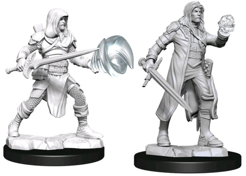 D&D Nolzur's Marvelous Unpainted Miniatures - Multiclass Fighter + Wizard Male
