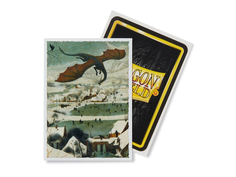 Dragon Shield Sleeves: Hunters in the Snow Matte