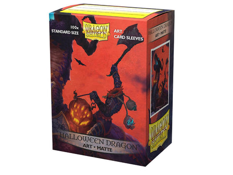 Dragon Shield Art Sleeves: Halloween Dragon