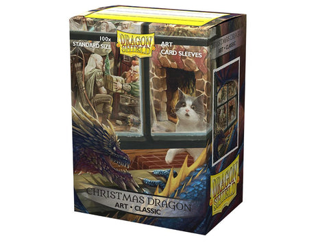 Dragon Shield Art Sleeves: Christmas Dragon