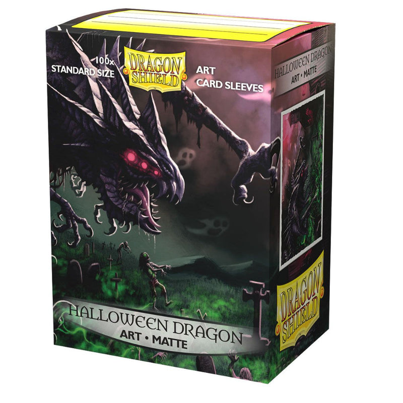 Dragon Shield Art Sleeves: Halloween Dragon 2020