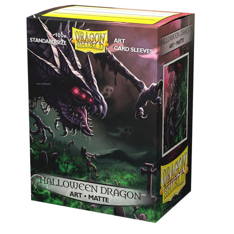 Dragon Shield Art Sleeves: Halloween Dragon 2020