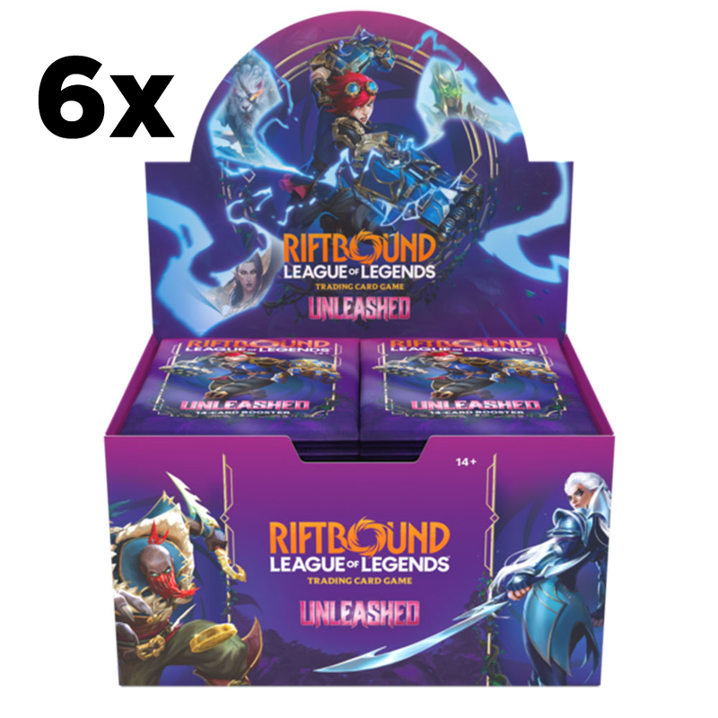 Riftbound: League of Legends TCG Booster Case - Unleashed *LIMIT 1*