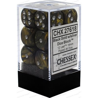Chessex 12-Die Set - Leaf