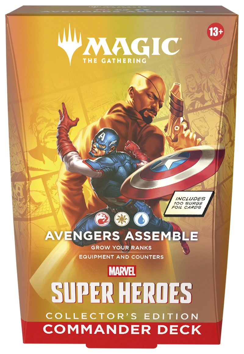 **PRE-ORDER** MTG Commander Decks - Marvel Super Heroes (Collector Edition)