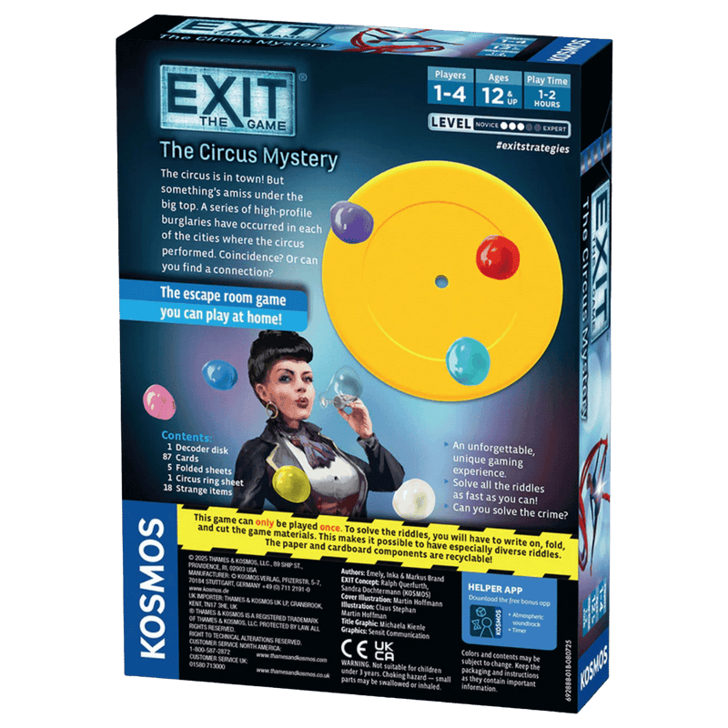 Exit The Game - The Circus Mystery