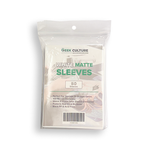 Geek Culture Matte Sleeves (Standard Size)