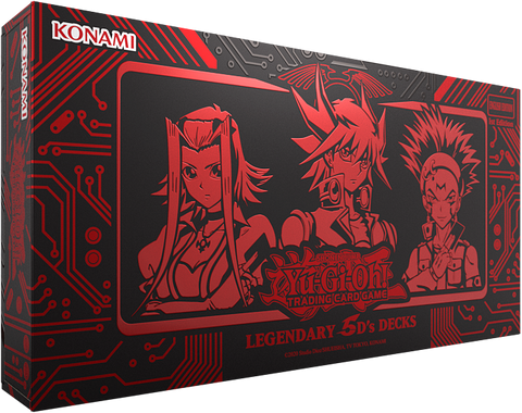YGO Legendary 5D’s Decks (1st Edition)