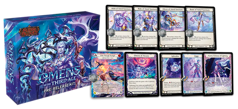 Omens of the Third Age Prerelease Kit + Young Hero Promo!