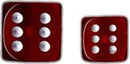 Chessex: D6 Translucent Dice Set - 16mm