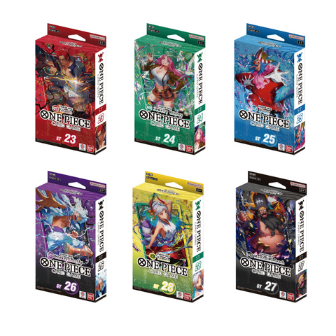 One Piece TCG - Starter Decks [ST-23 to ST-28]