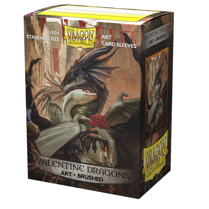 Dragon Shield Art Sleeves: Valentine Dragon 2021