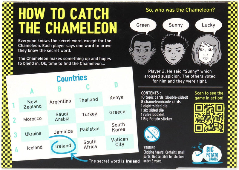 The Chameleon - Travel Pack