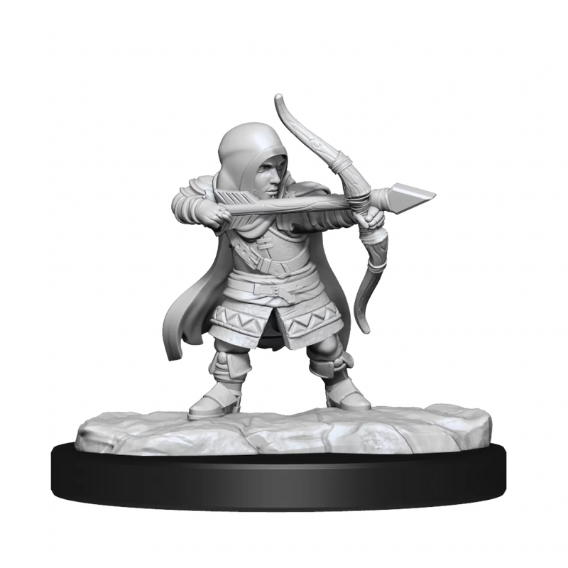 Critical Role Unpainted Miniatures Lotusden Halfing Ranger Male