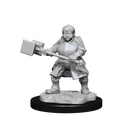 Critical Role Unpainted Miniatures Dwarf Dwendalian Empire Fighter Female