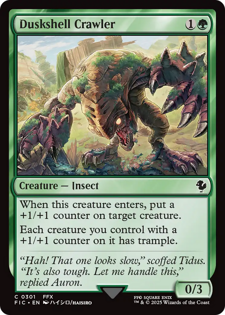 Duskshell Crawler [FINAL FANTASY Commander]