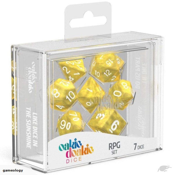 Oakie Doakie Marble - RPG Set Yellow