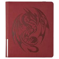 Dragon Shield Card Codex 360 Portfolio Blood Red
