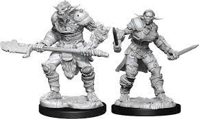 D&D Nolzurs Marvelous Unpainted Miniatures Bugbear Barbarian & Rogue