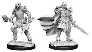 D&D Nolzurs Marvelous Unpainted Miniatures Dragonborn Fighter