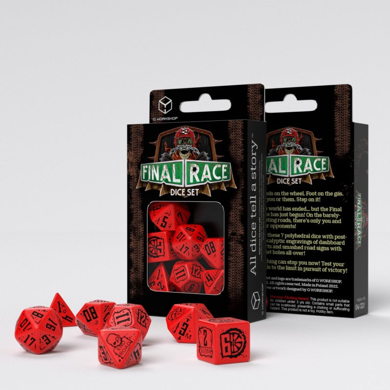 Q Workshop Final Race Engine Roar Dice Set