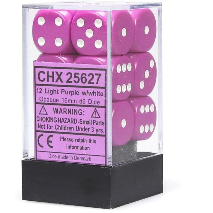 Chessex 12-Die Set - Opaque