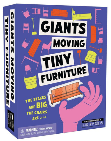 Giants Moving Tiny Furniture (By Exploding Kittens)