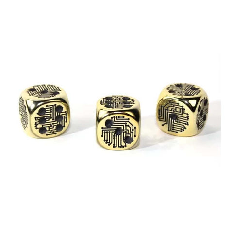 Chessex - Metal Plated Circuit Design D6